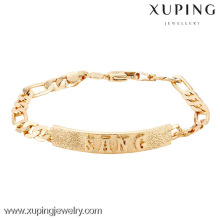 74610 bijoux de bracelets de tendances de Xuping, bracelets de bijoux de bouton-pression